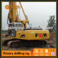 China Moveable Borehole Used Rotary Drilling Machine For Sale